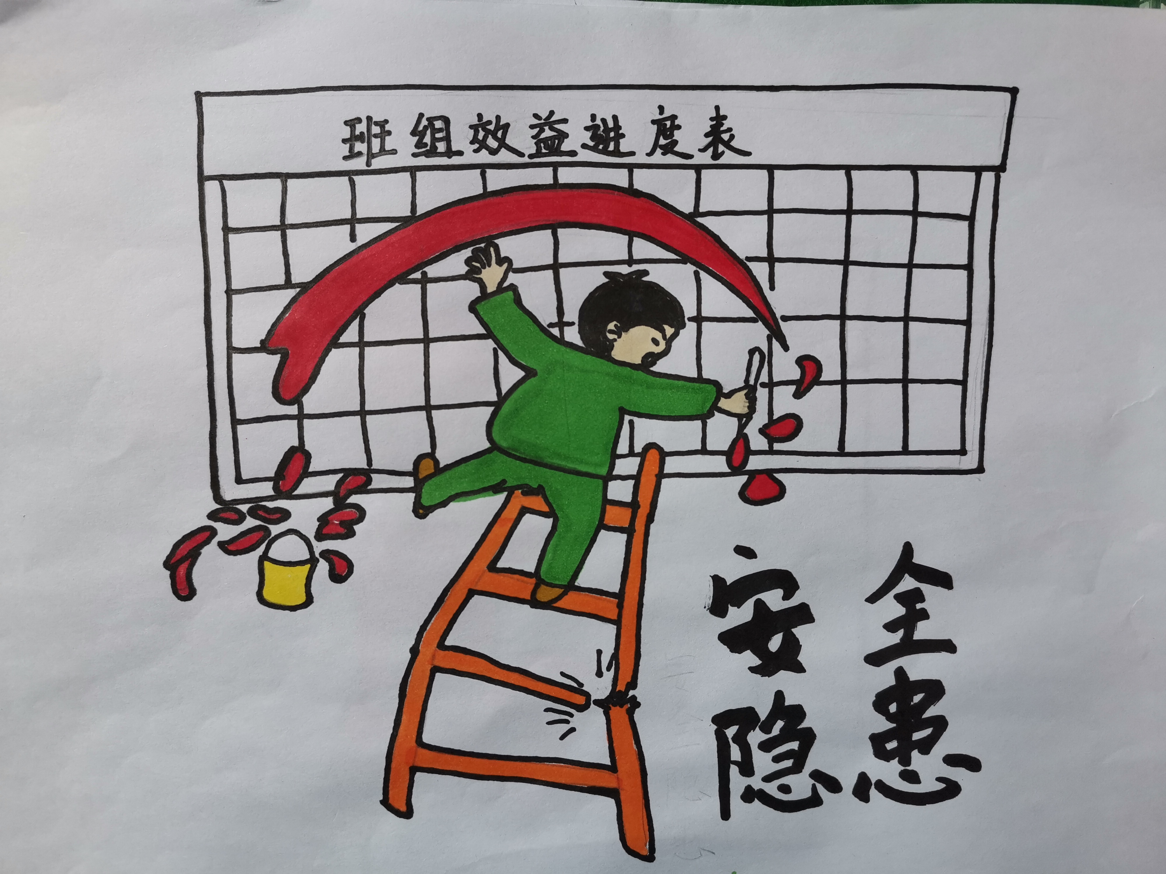看！他們把安全生產畫進漫畫